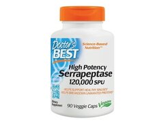 Doctor's Best Serrapeptase 120 000 SPU High Potency 90 Capsule